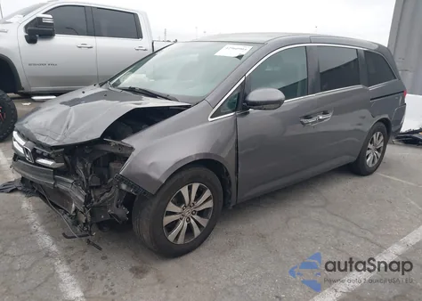 2016 Honda Odyssey Se из США, поврежденный, VIN 5FNRL5H35GB042461